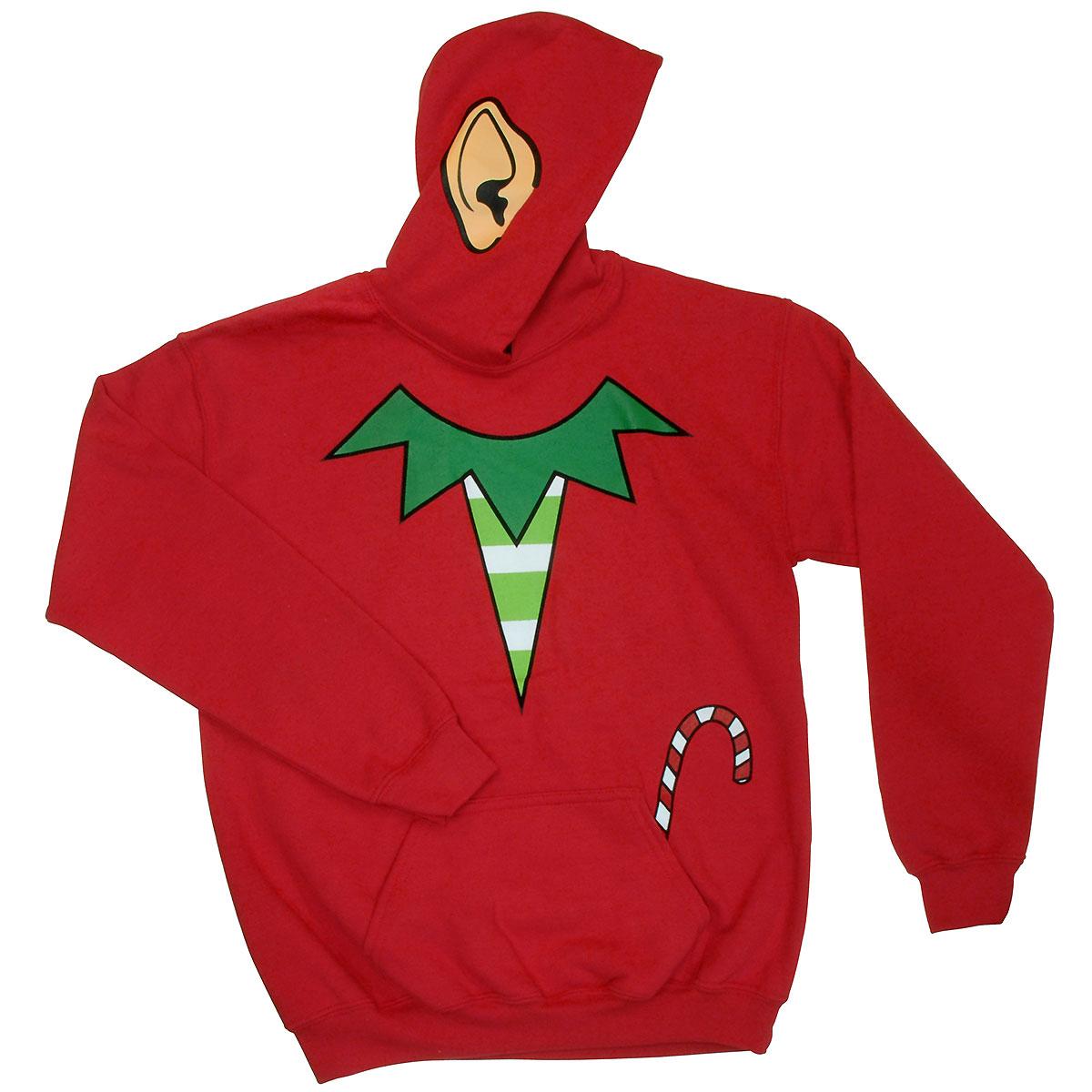 Bronner's Red Elf Hoodie