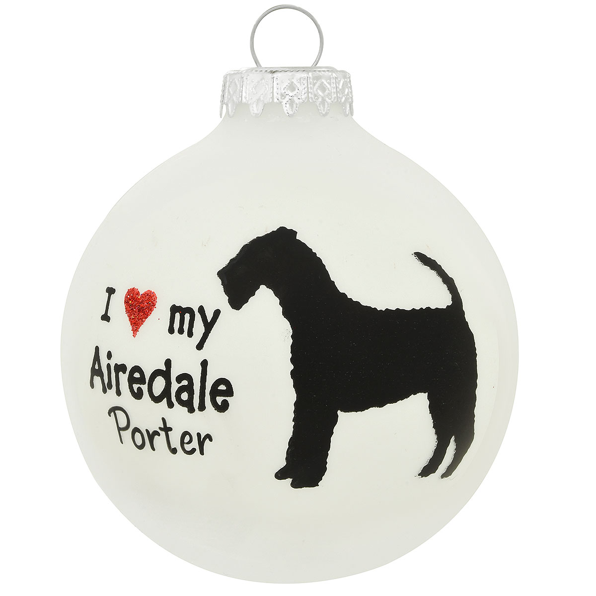 Airedale christmas ornaments sale
