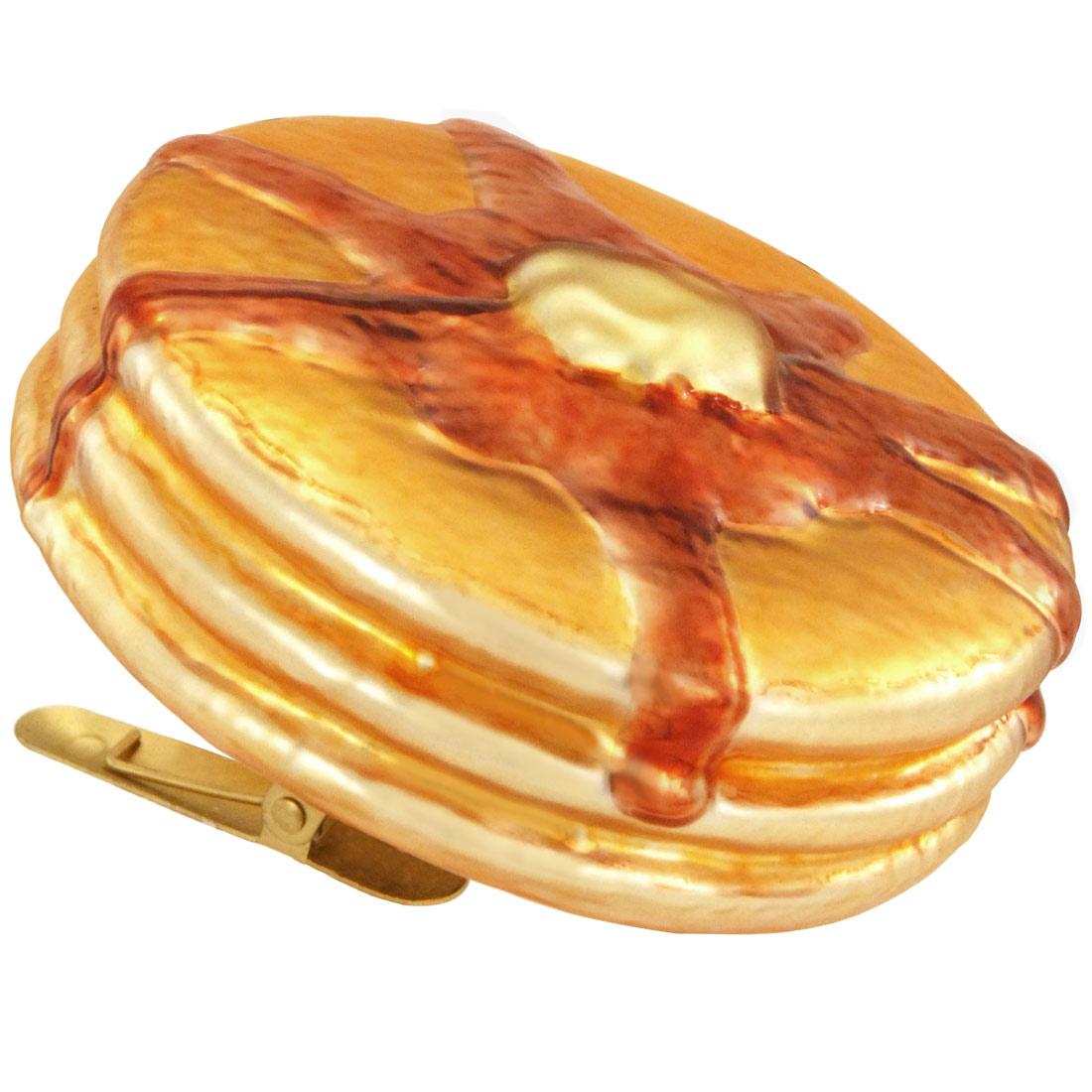 Pancake Stack Glass Ornament – Unique Vintage