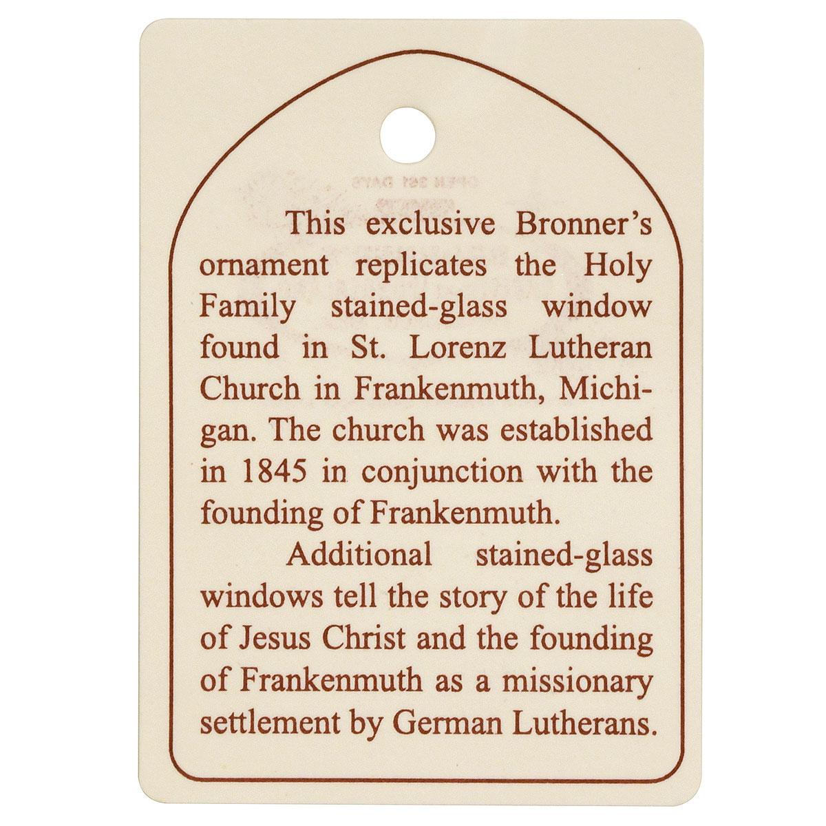 St. Lorenz Church Formed Ornament