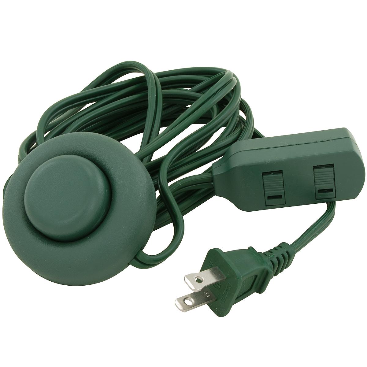 3 Outlet Indoor Extension Cord With Hand/Foot Switch