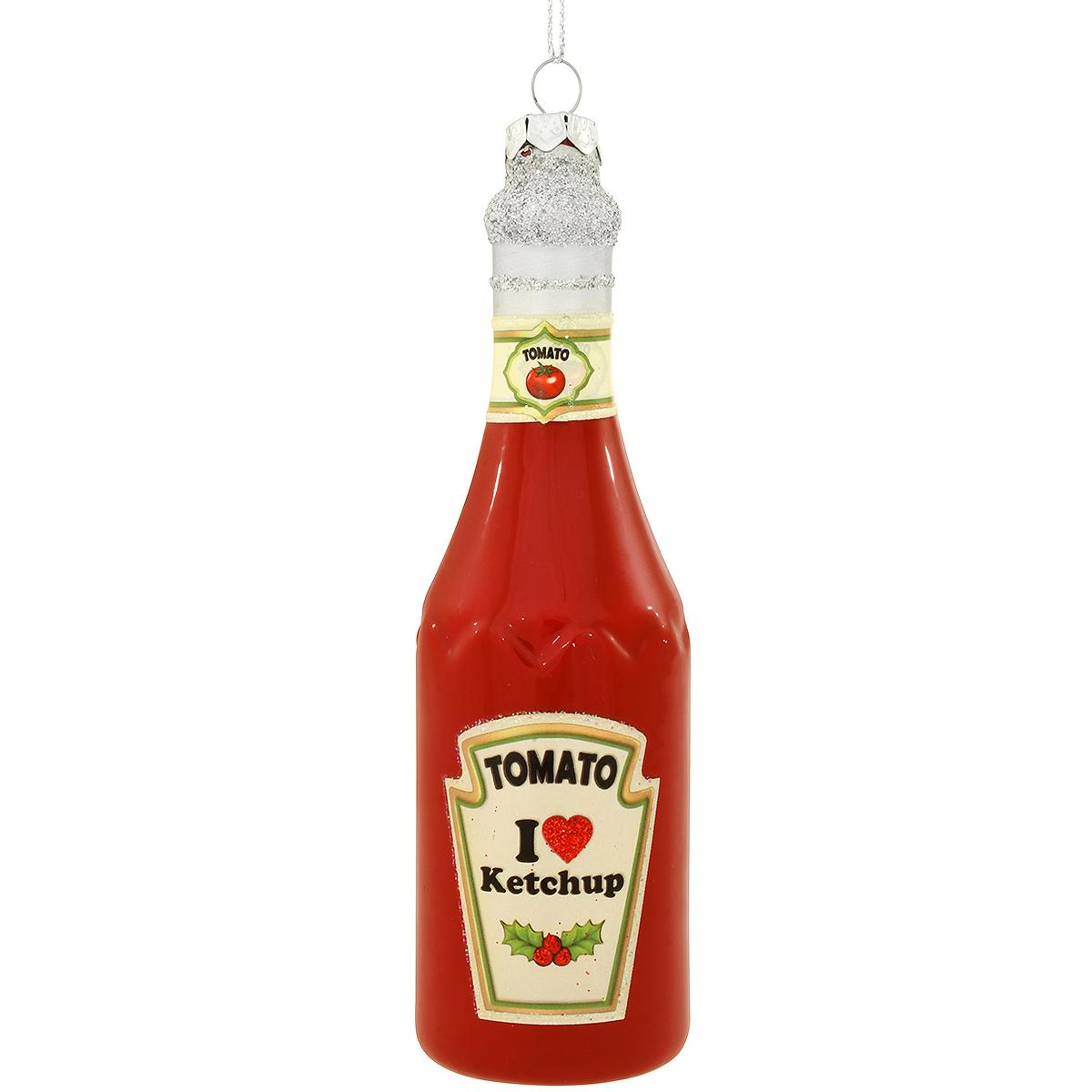 Classic Ketchup Bottle Ornament