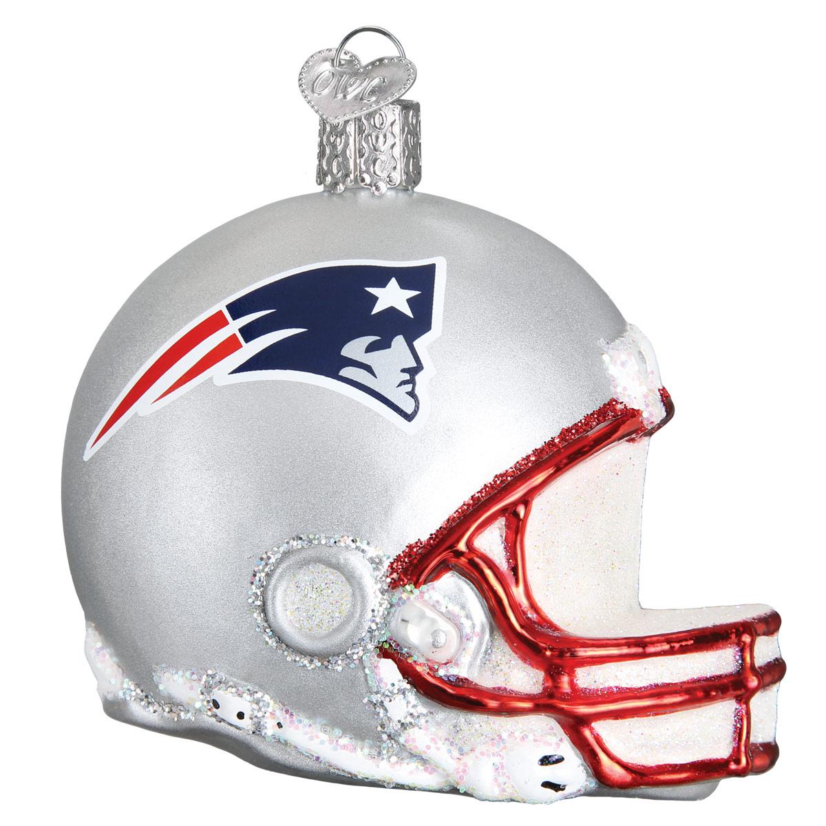 New England Patriots Helmet Ornament - Old World Christmas