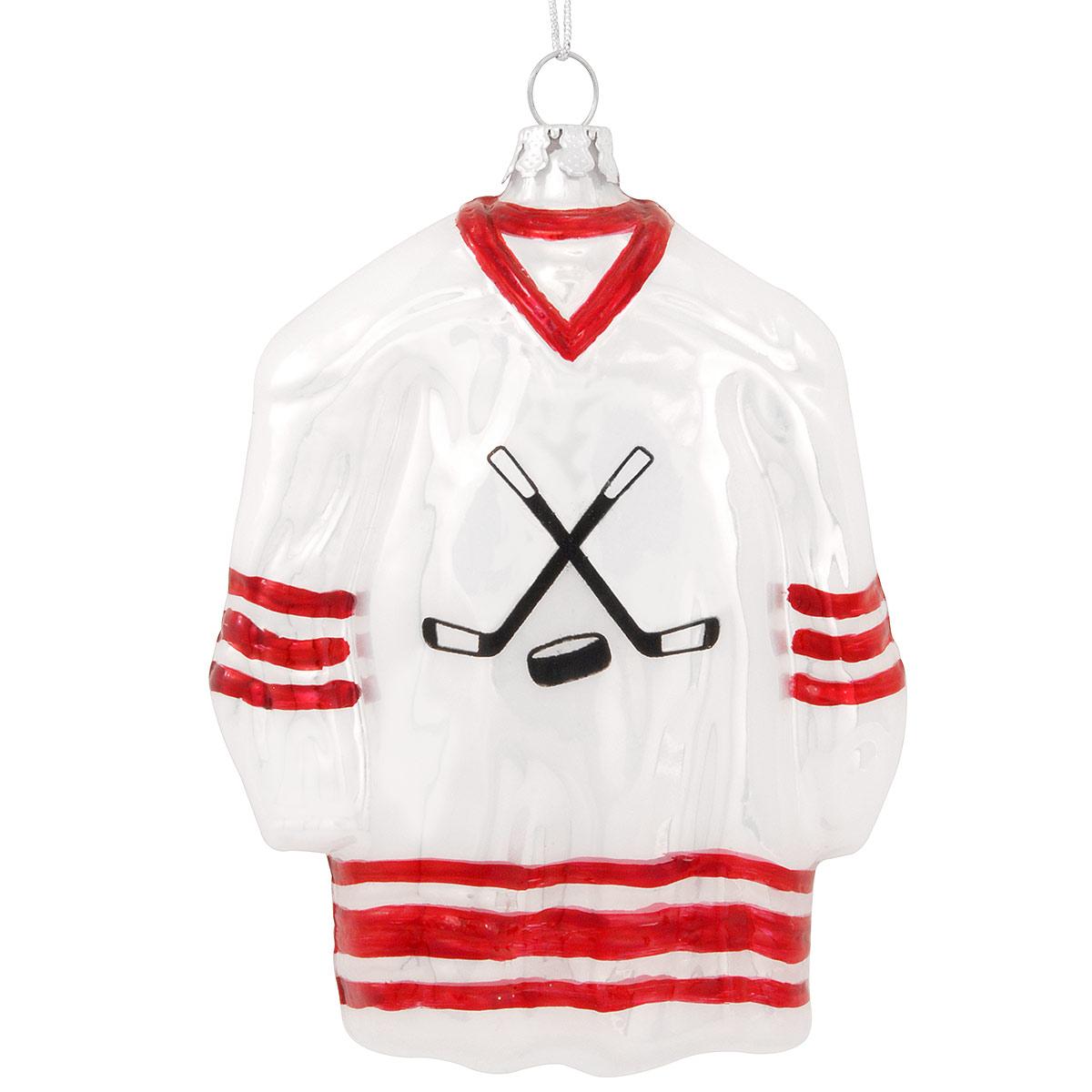 White Edmonton Hockey Jersey