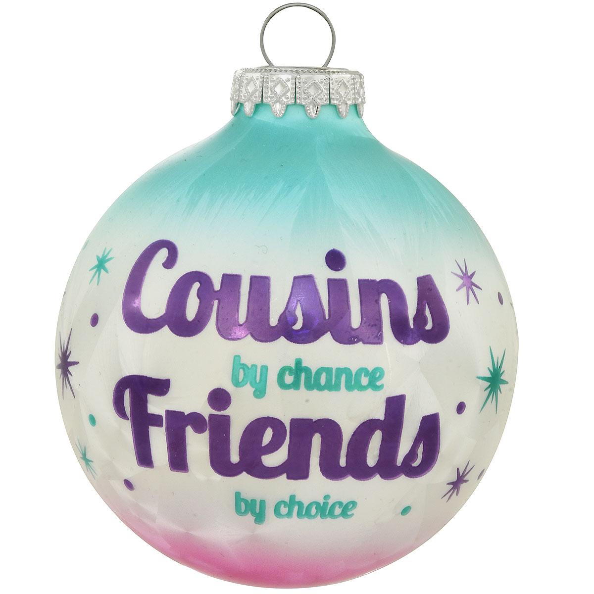 Cousins Friends Ornament