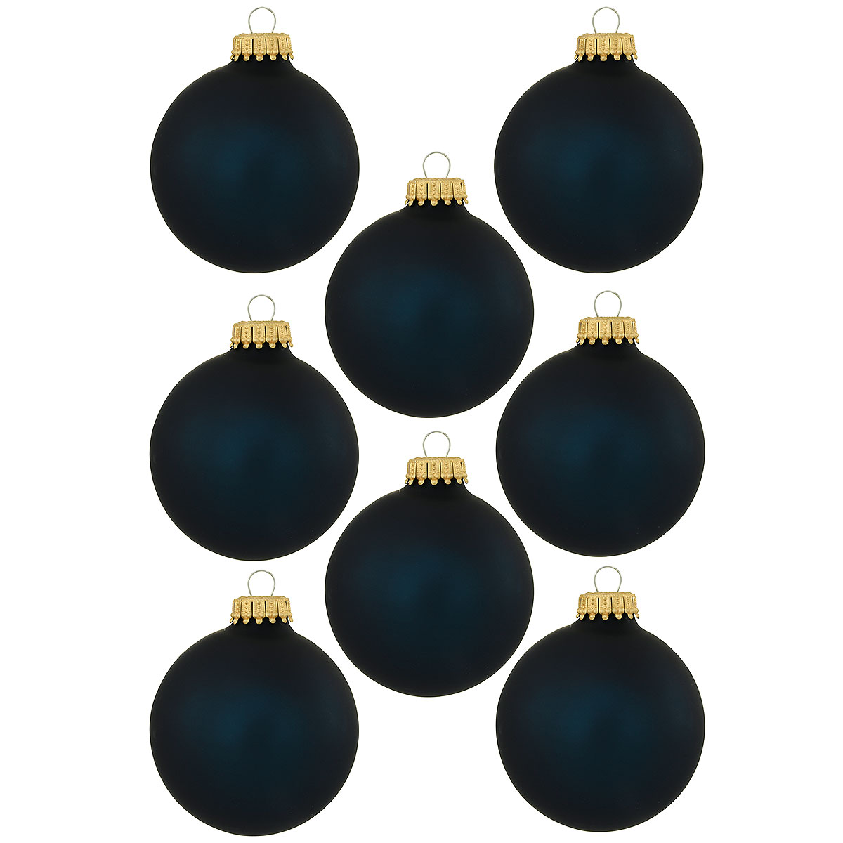 Dark Blue Boxed Ornament Set