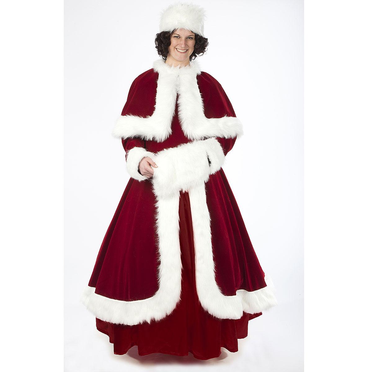 mrs claus dress costume