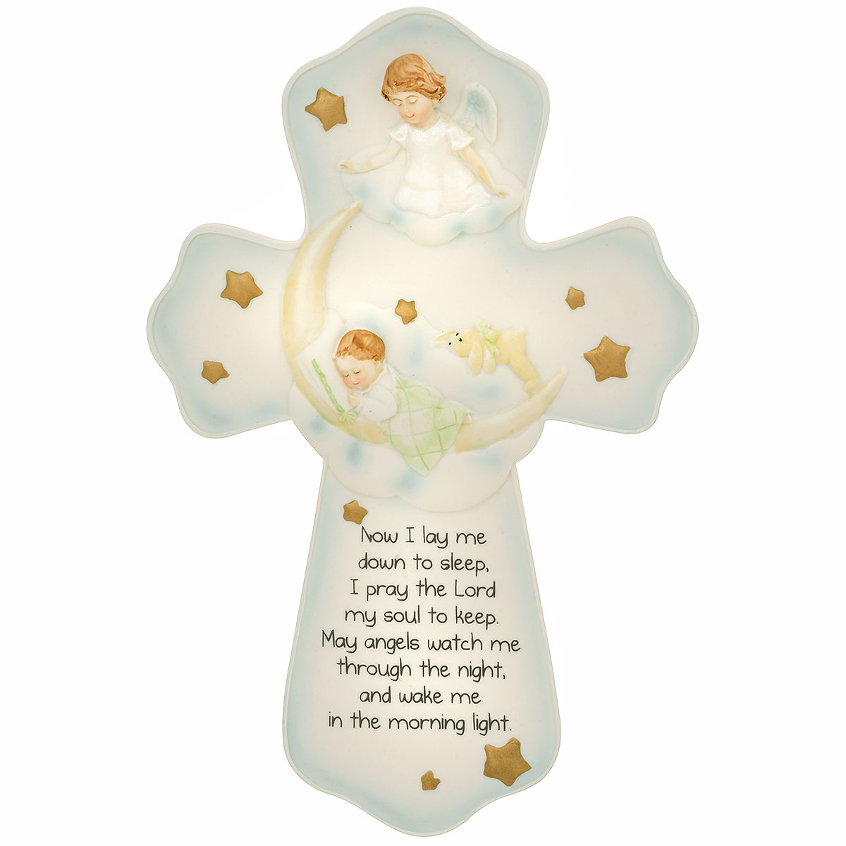 Angel Wall Cross, 6.75 Inch