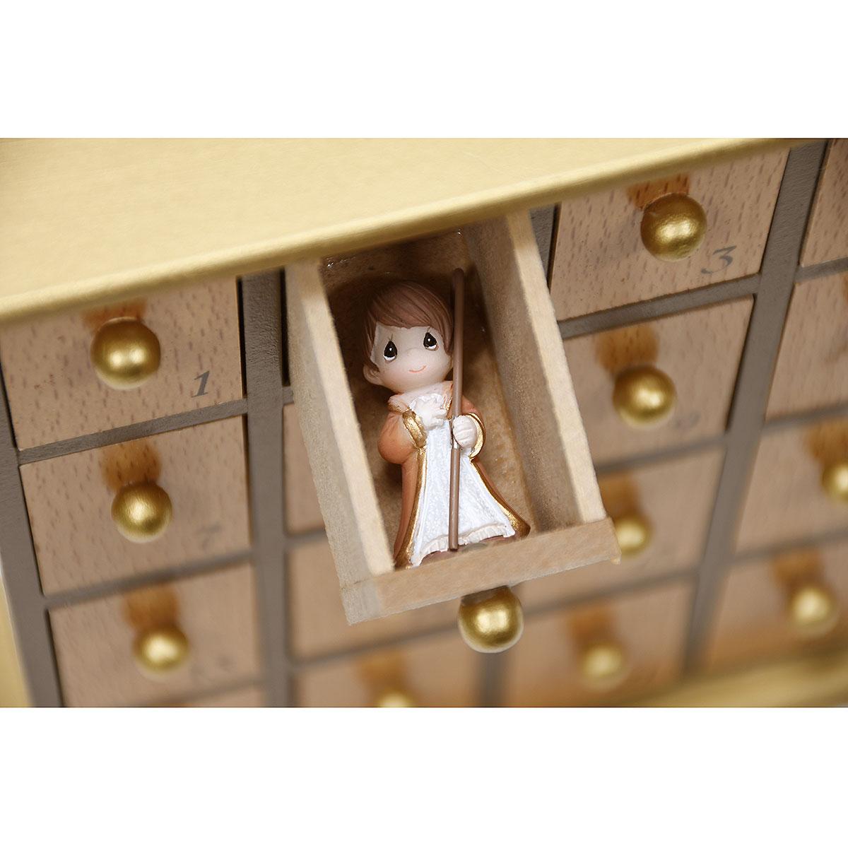 Precious Moments Nativity Advent Calendar Box 27 Piece Set