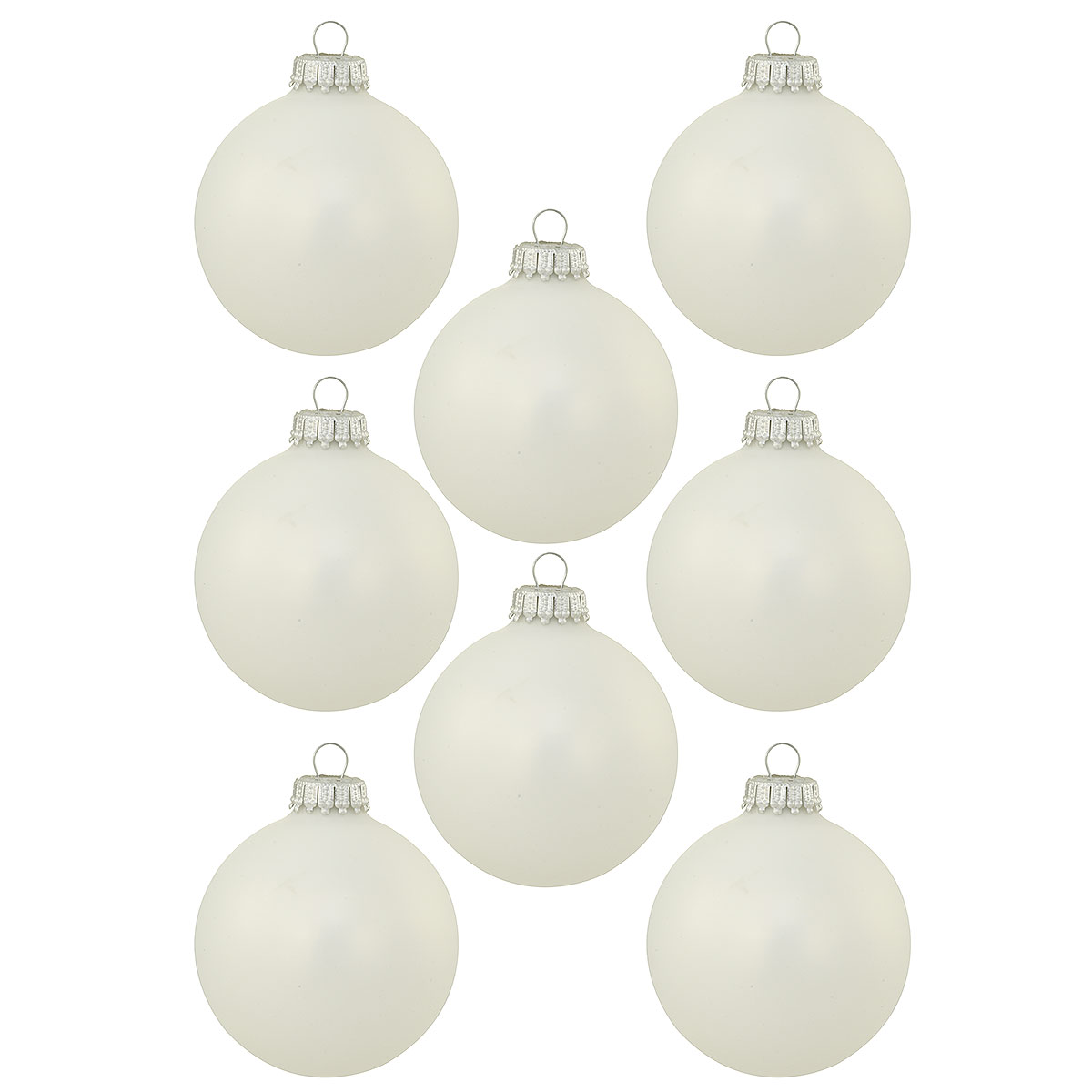 White Boxed Ornament Set