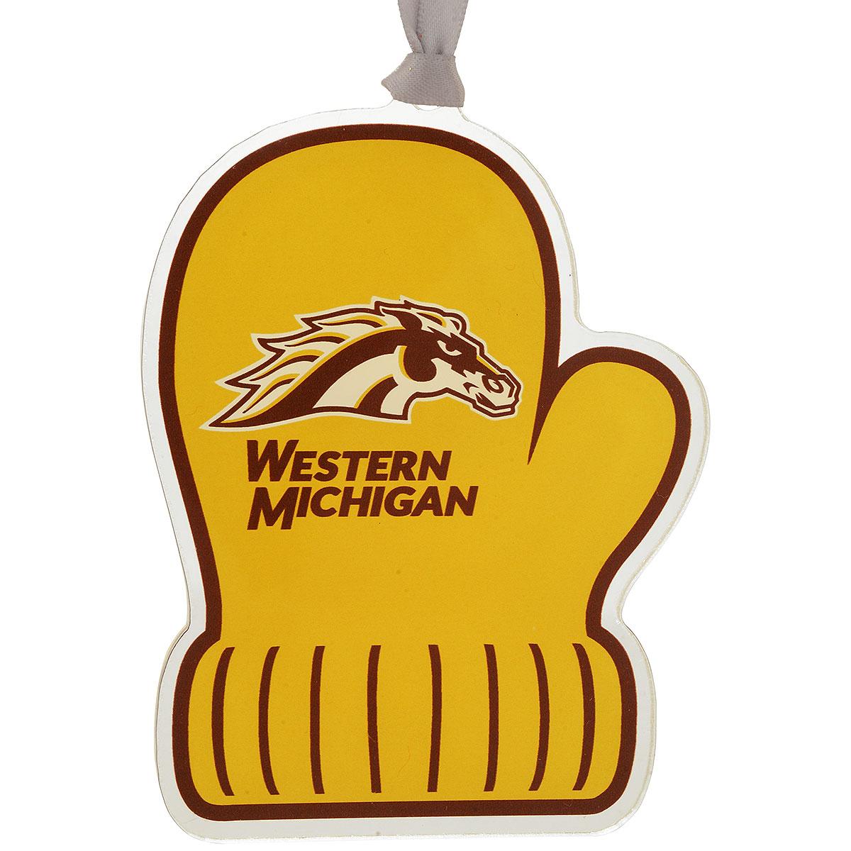 Western Michigan Mitten Ornament