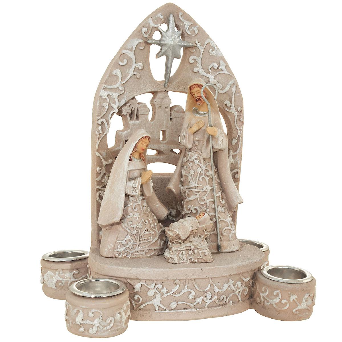 Holy Family Advent Candle Holder