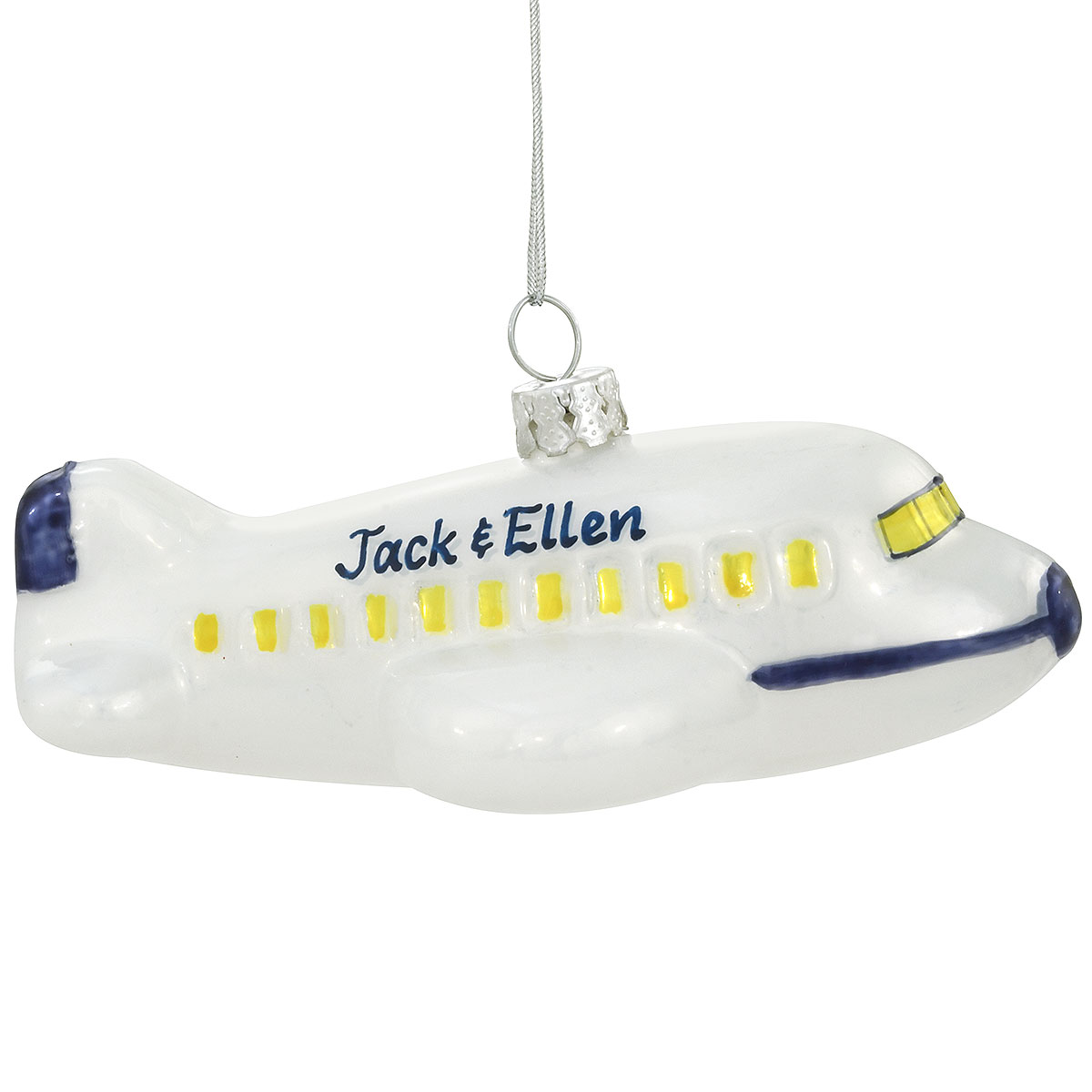 Personalized Airplane Ornament