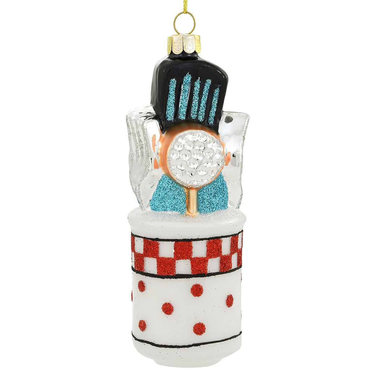 Kitchen Utensil Crock Ornament