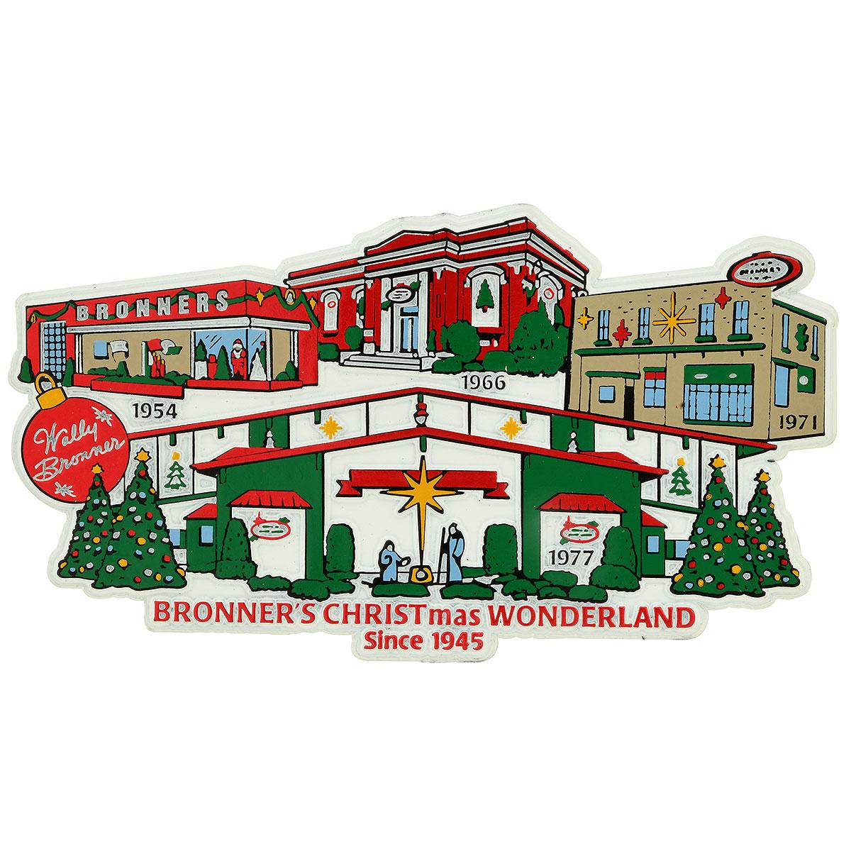 Bronner's Buildings 75th Anniversary Magnet