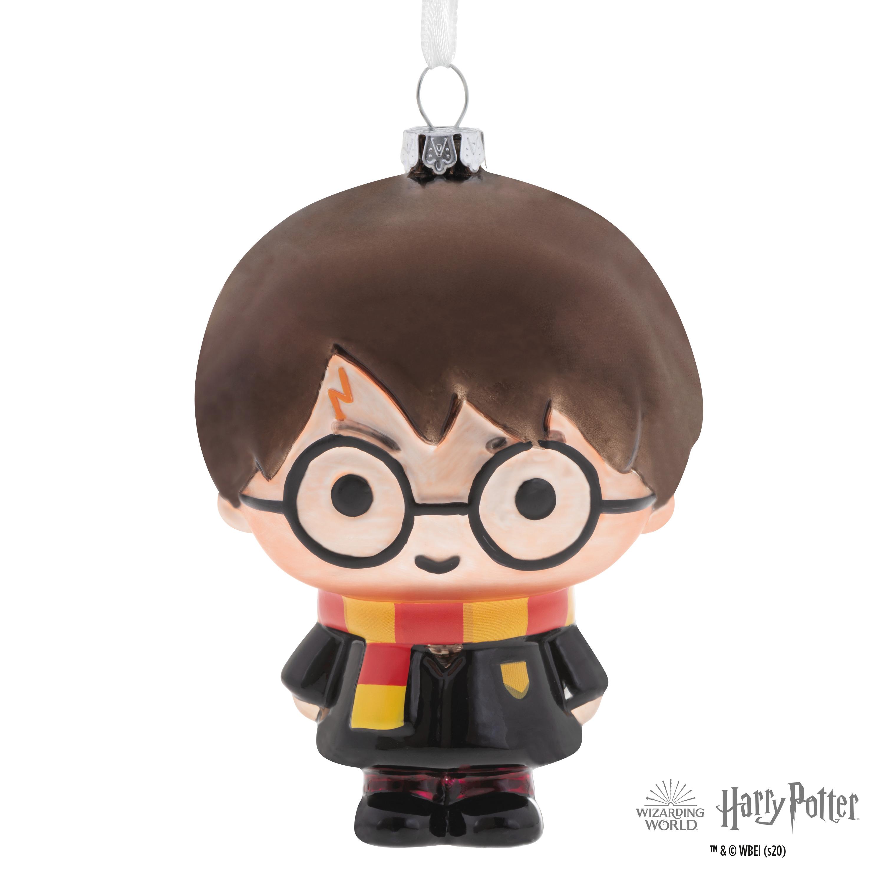 Harry Potter Glass Ornament