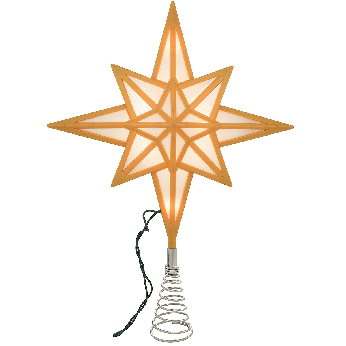 Bethlehem Star Plastic Tree Topper