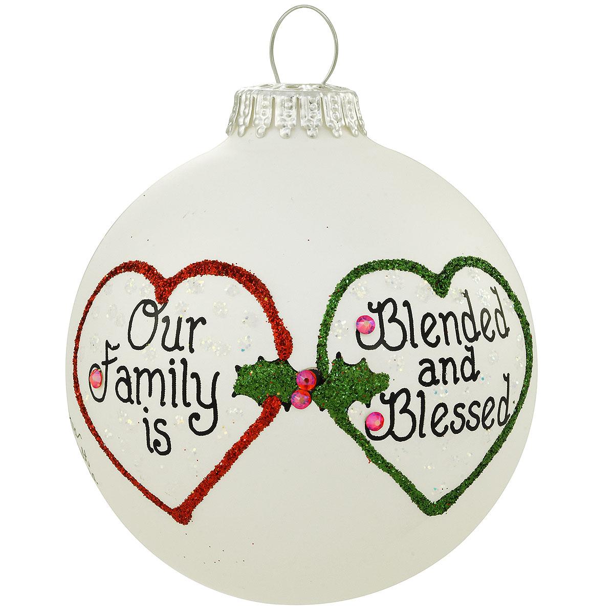 Our Family Blended Ornament