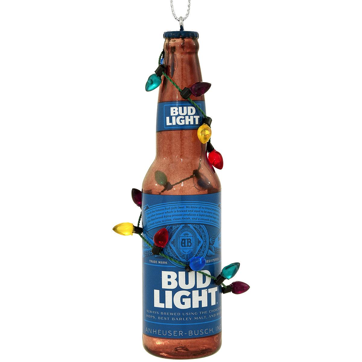 Bud Light Bottle Ornament