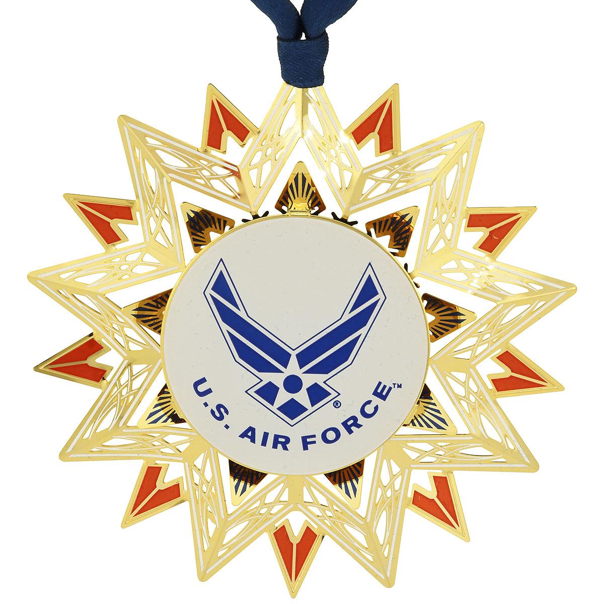 US Air Force Metal Ornament