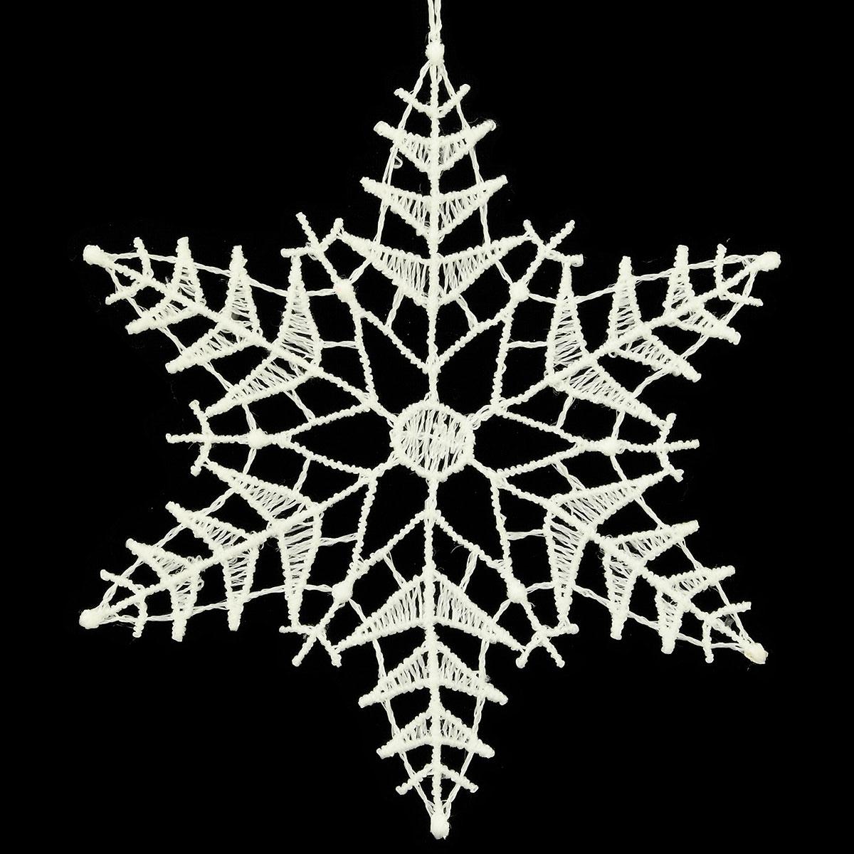 Snowflake Lace Ornament