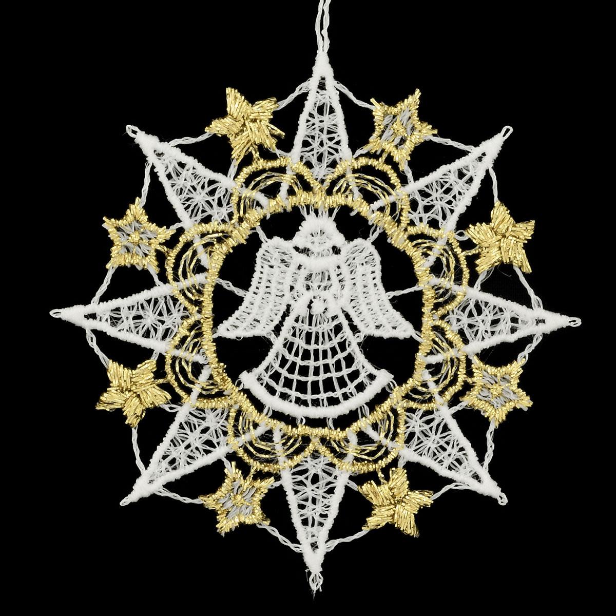 Star Angel Lace Ornament