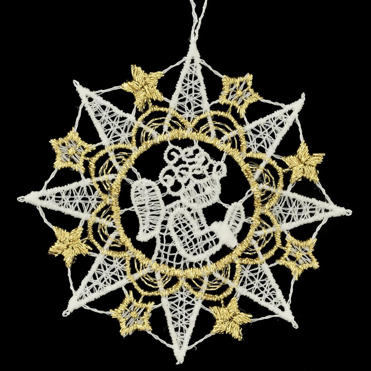 Star Angel Lace Ornament