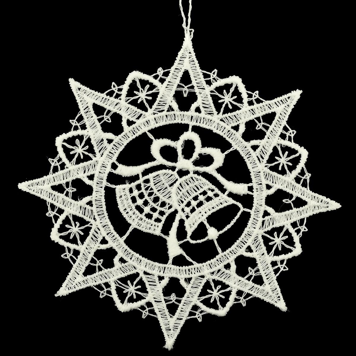 Star with Bell Lace Ornament