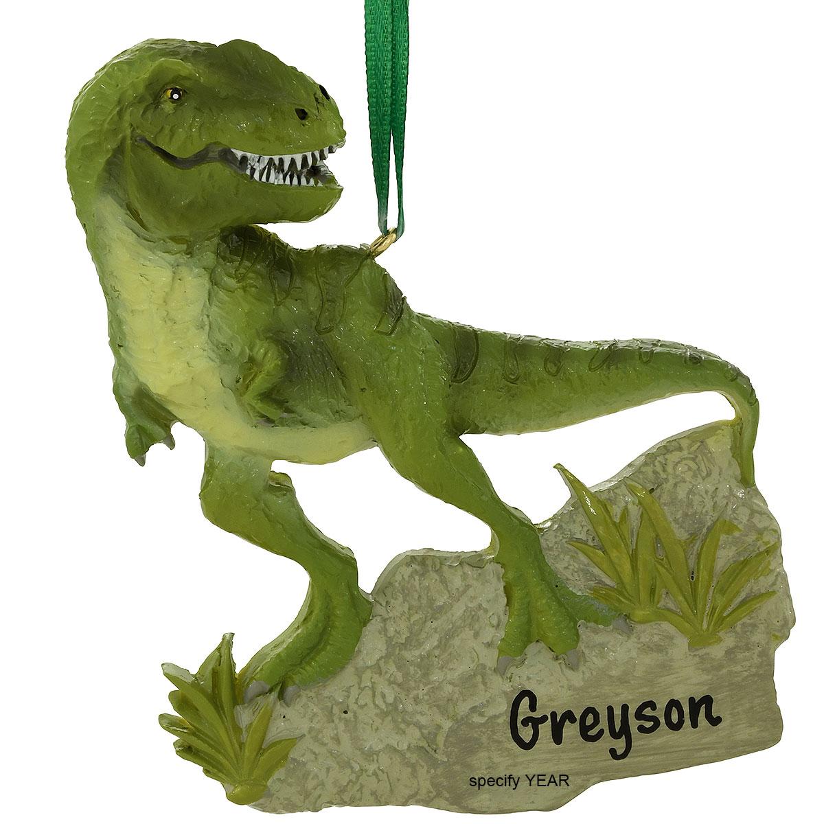 Personalized T-Rex Ornament