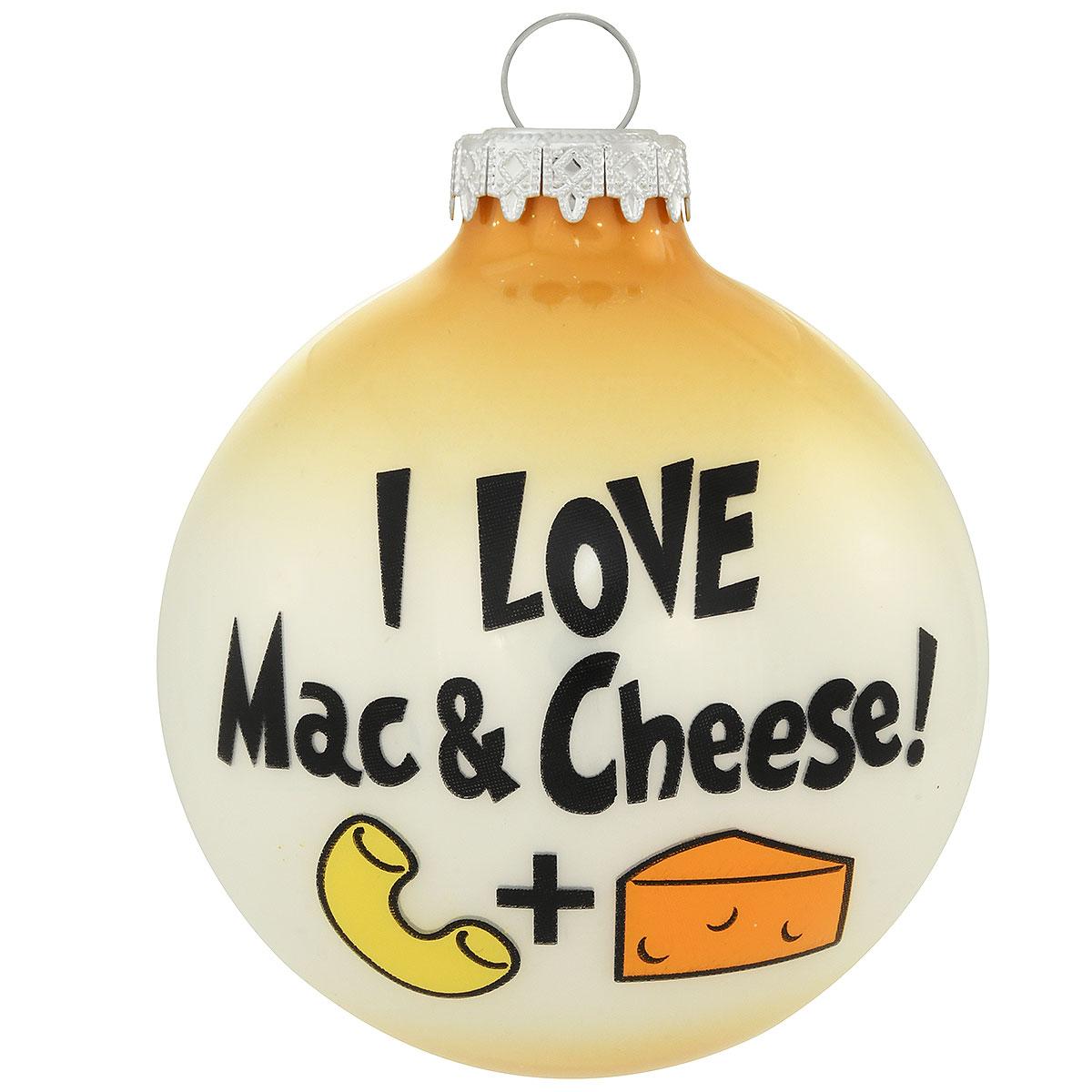 I Love Macaroni And Cheese Ornament