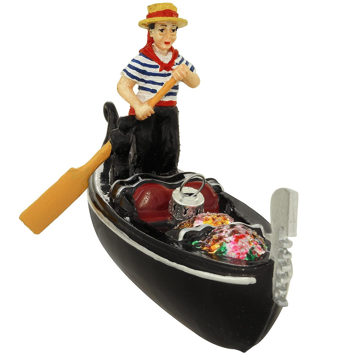 Gondolier Glass Ornament