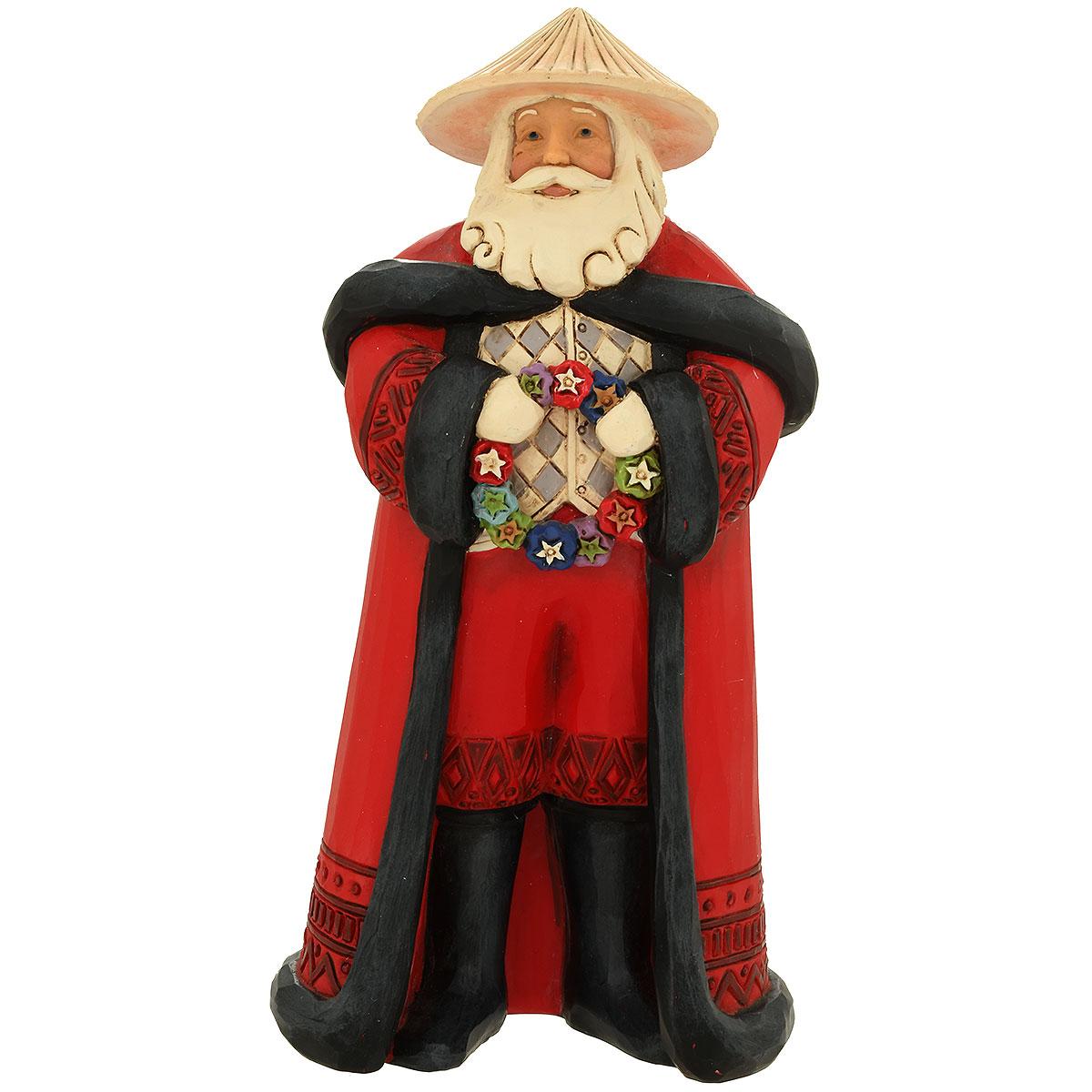 Filipino Jim Shore Santa Figure