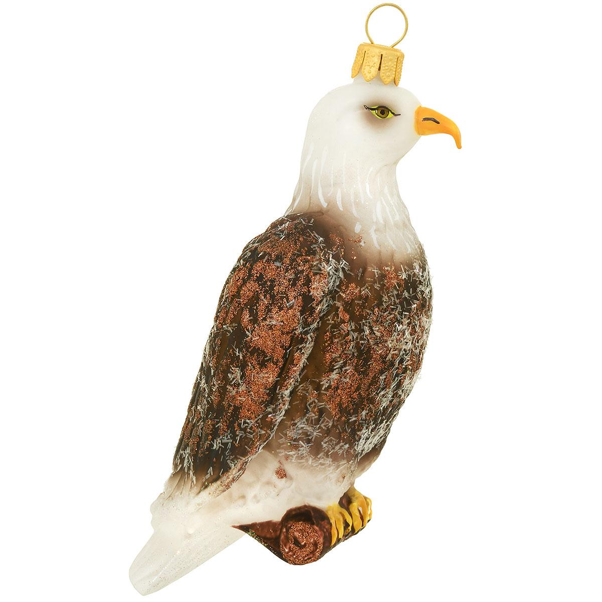 Eagle Glass Ornament
