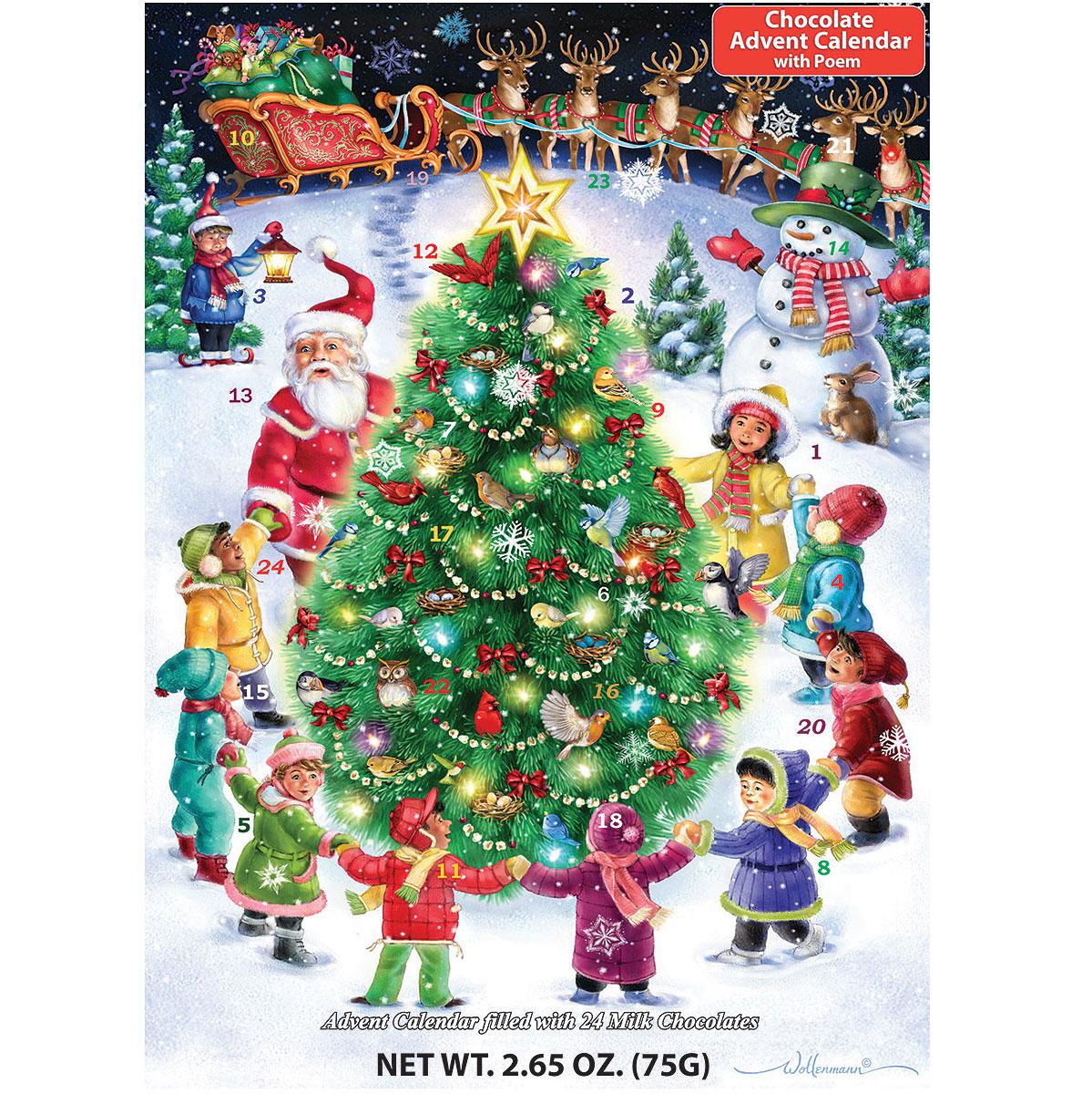 Tree Chocolate Advent Calendar