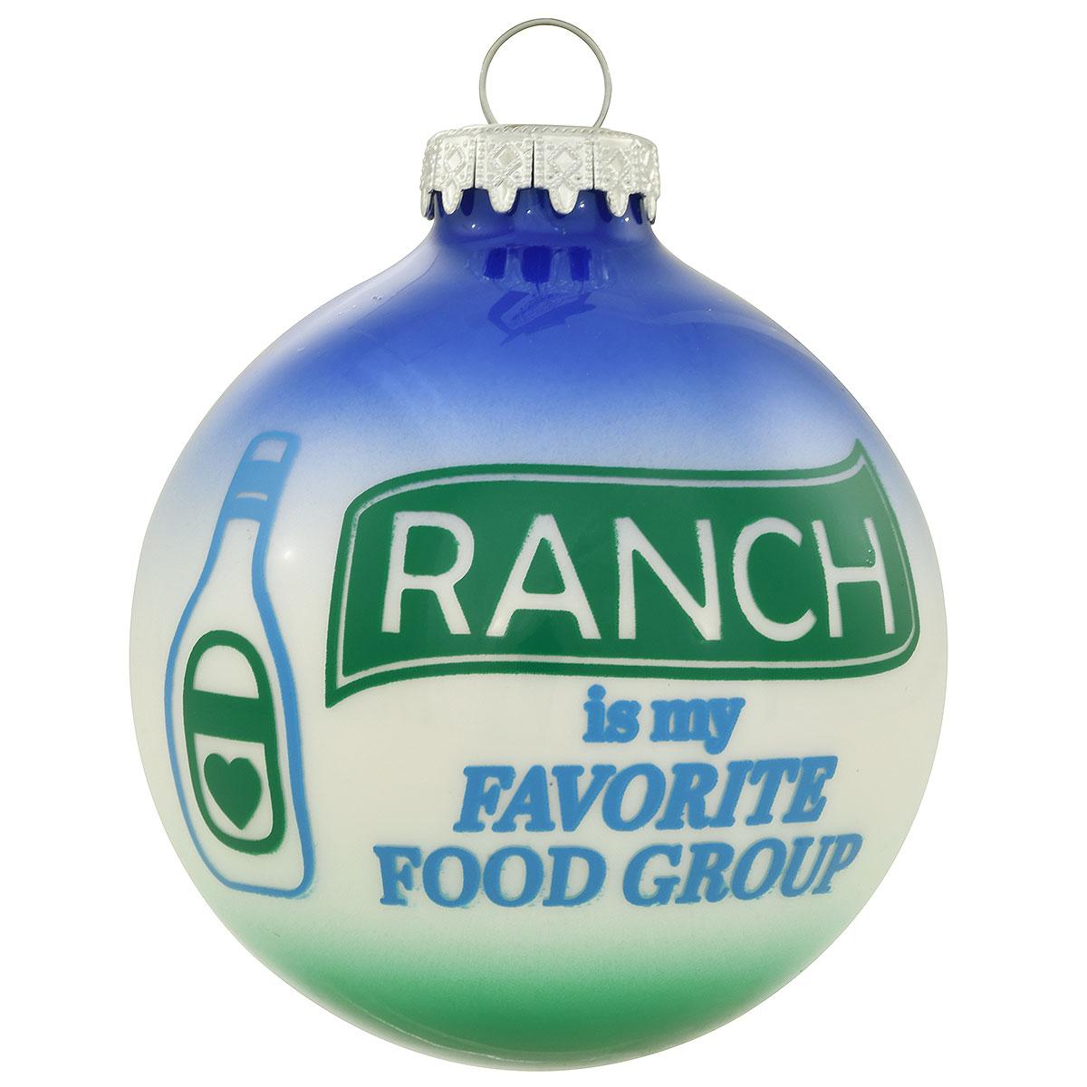 Ranch Favorite Food Group Ornament