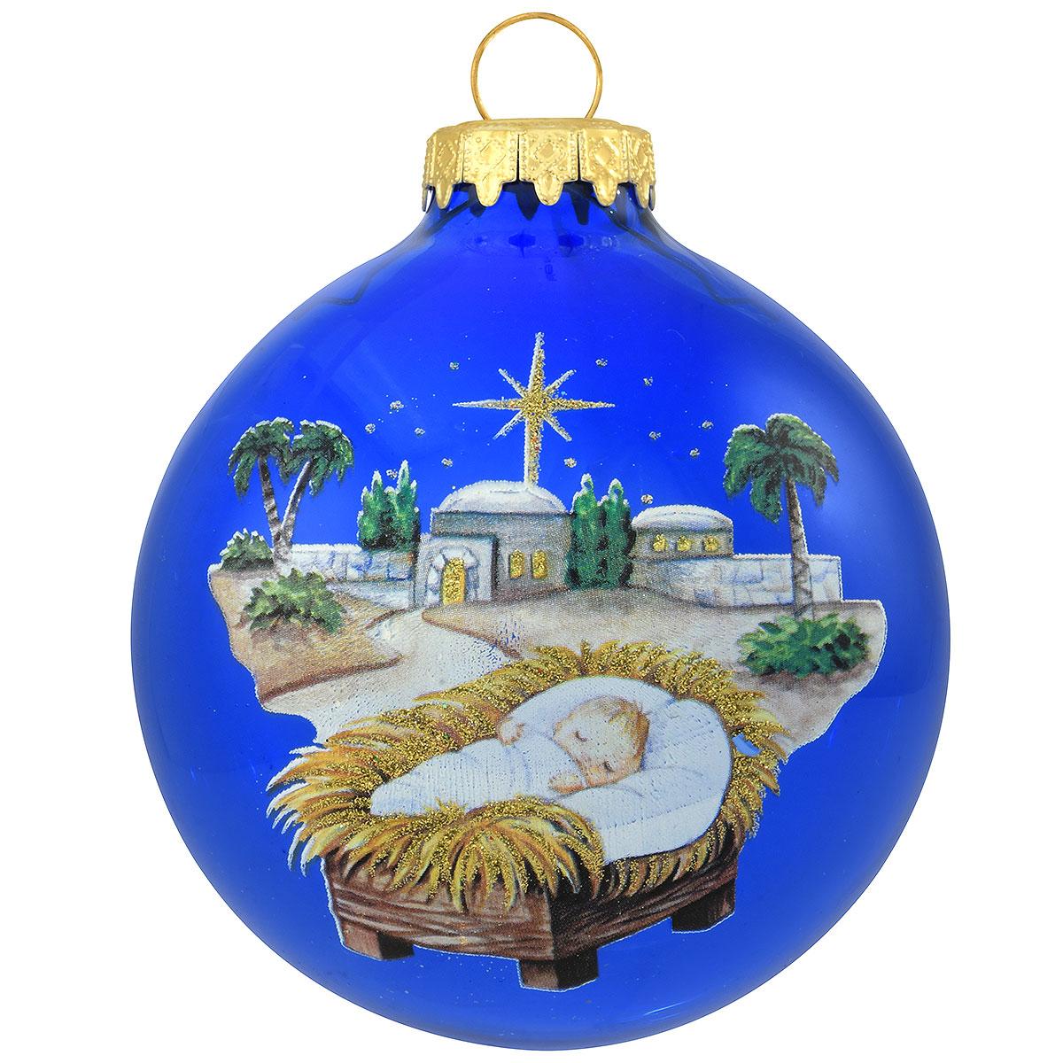 Jesus In Bethlehem Ornament