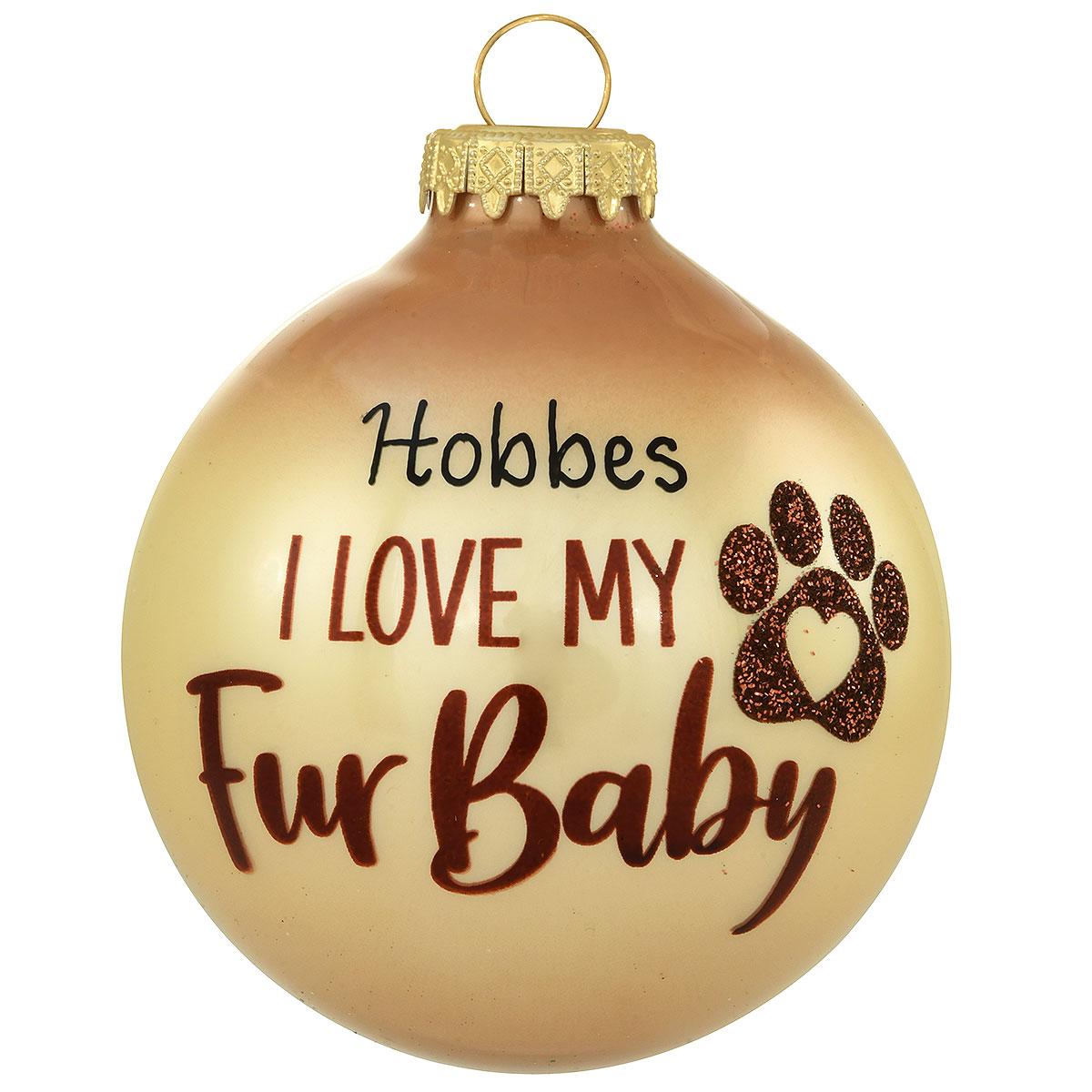 Fur Baby Brown Ornament