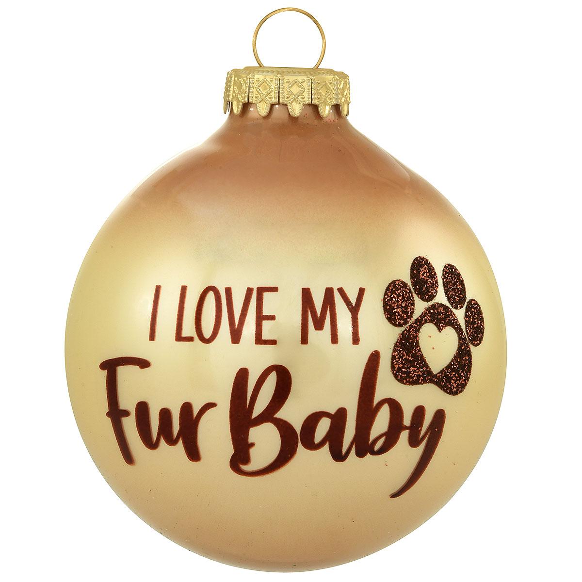 Personalized Fur Baby Ornament
