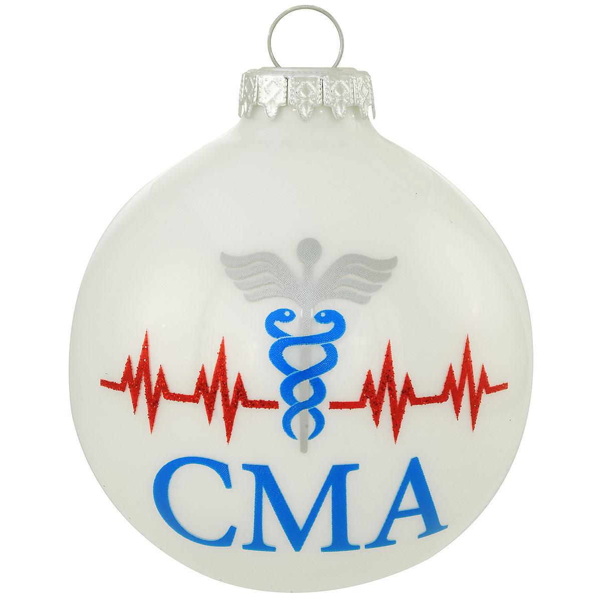 CMA Glass Ornament