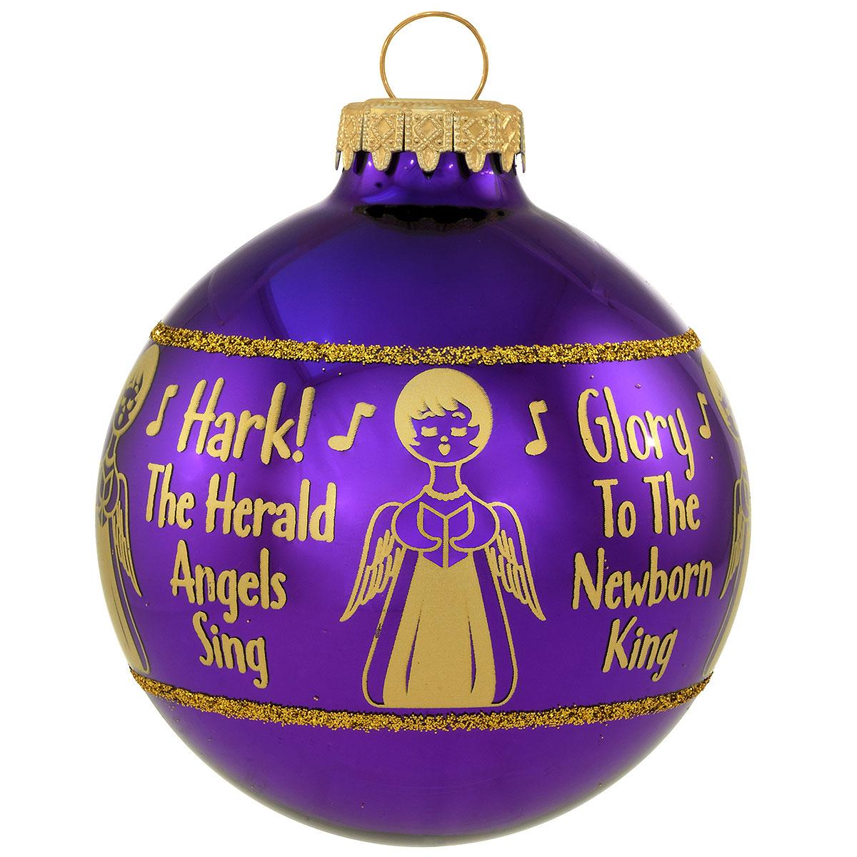 Hark Herald Angels Sing Ornament