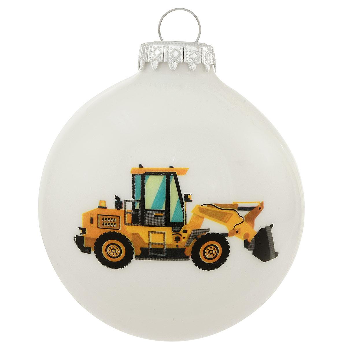 Construction Equipment Ornament