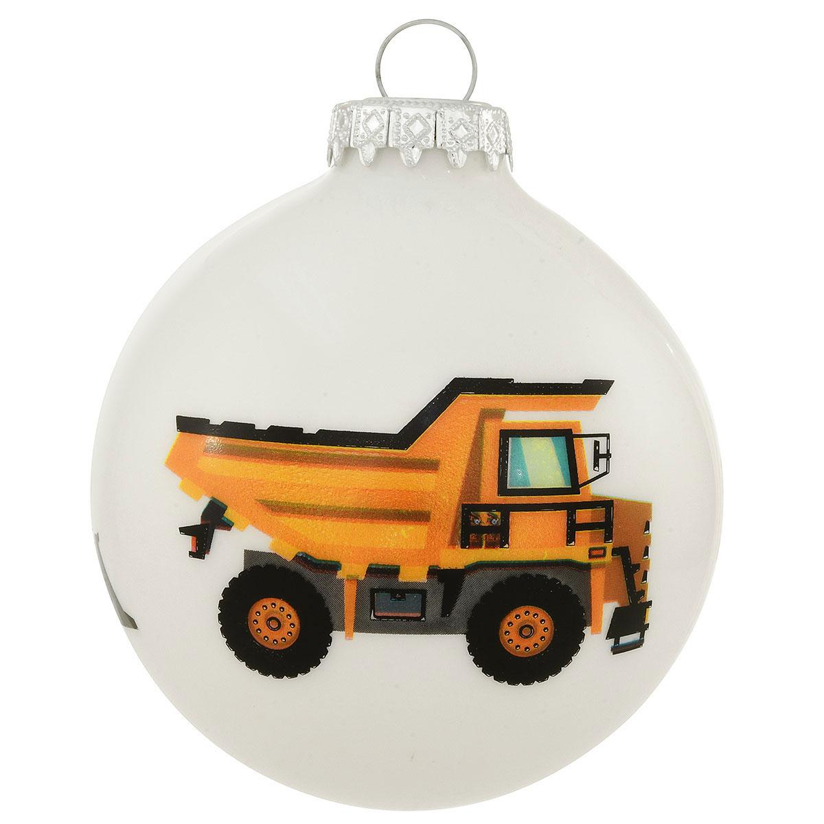 Construction Equipment Ornament