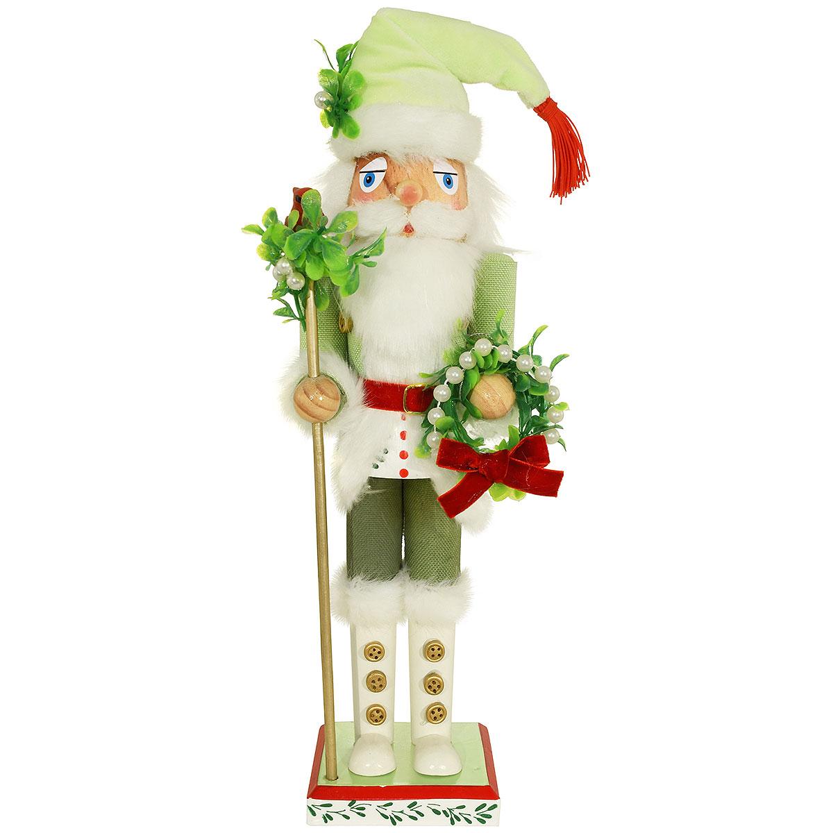 Mistletoe Kisses 15 Inch Nutcracker