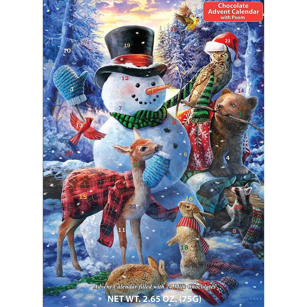 Snowman’s Delight Chocolate Advent Calendar