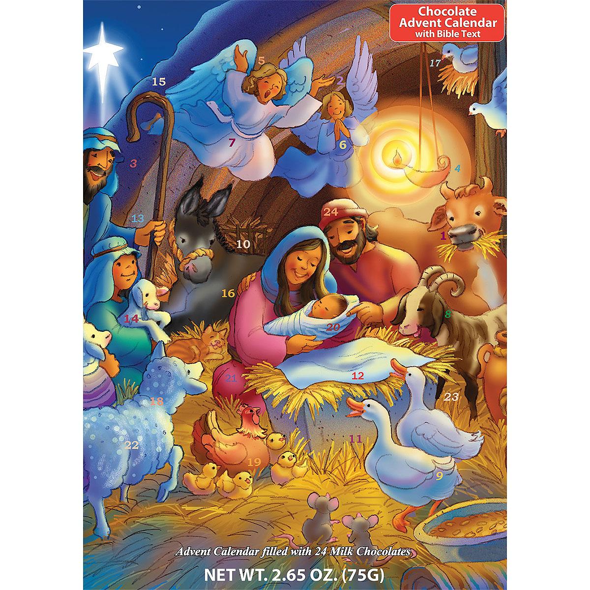 Heavenly Night Chocolate Advent Calendar