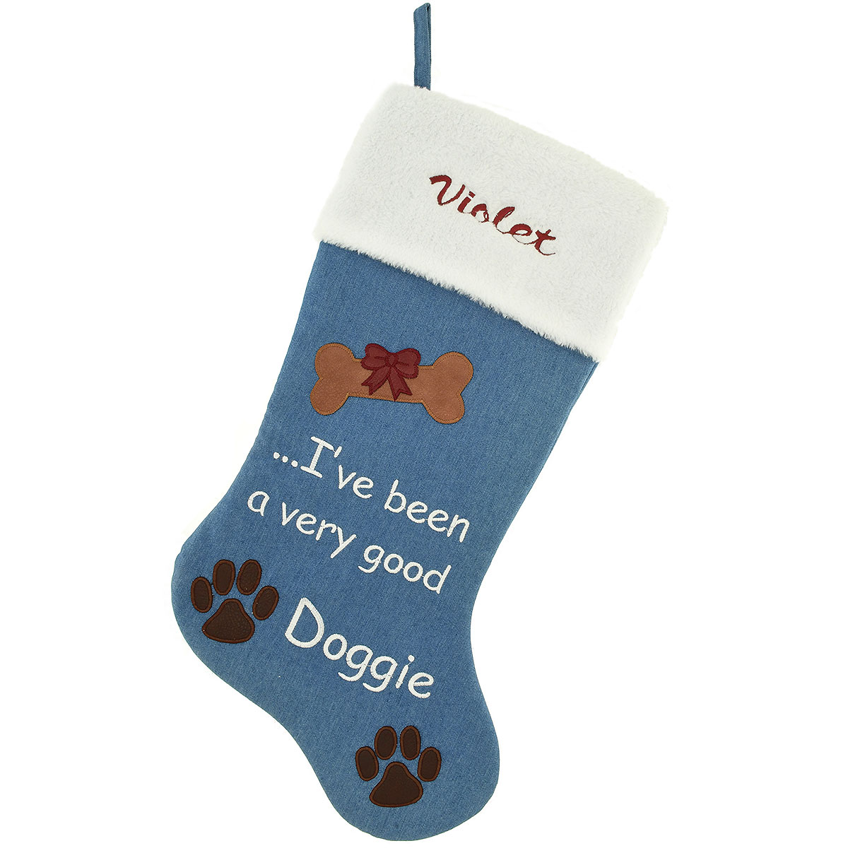 Personalized Good Doggie Stocking