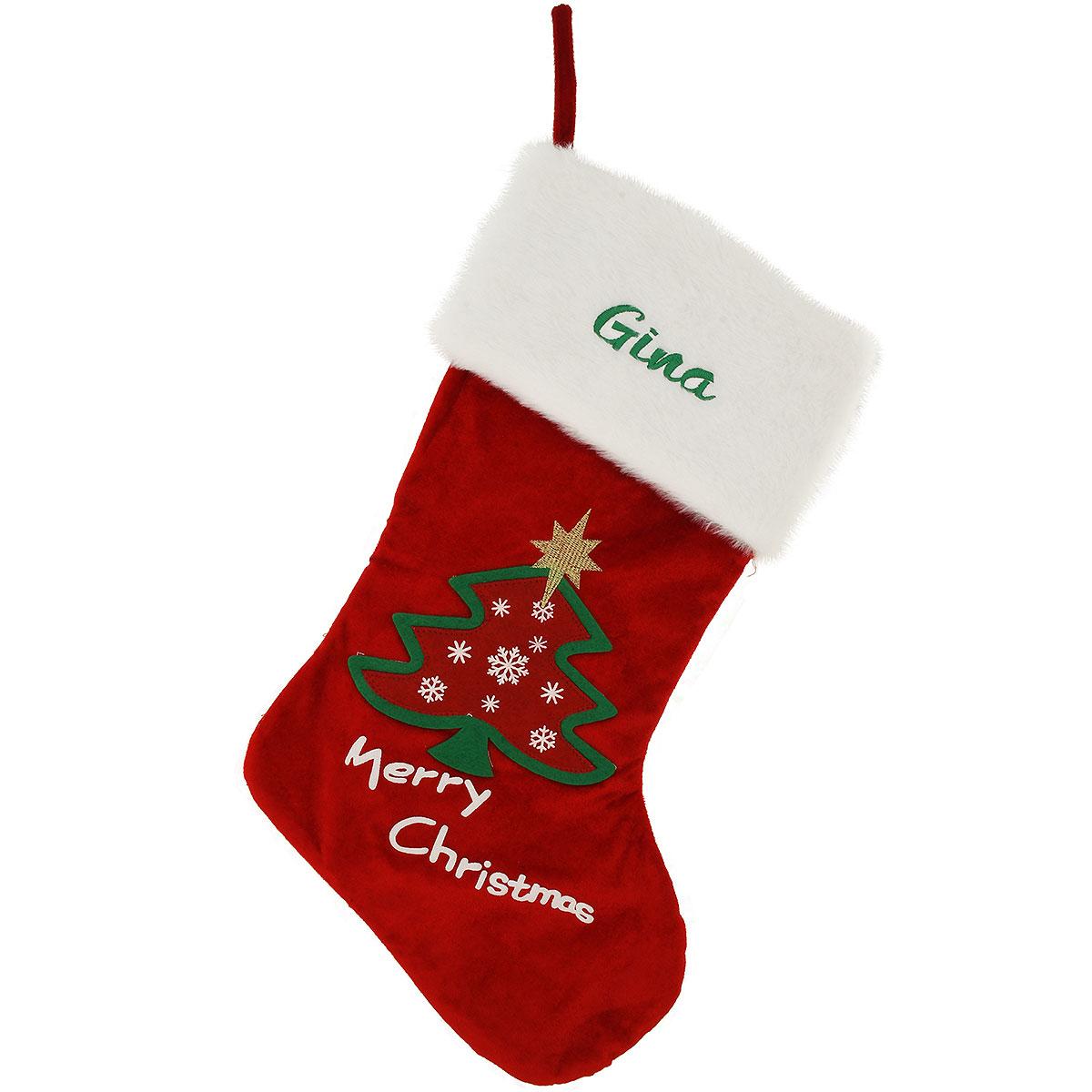 Personalized Tree Stocking