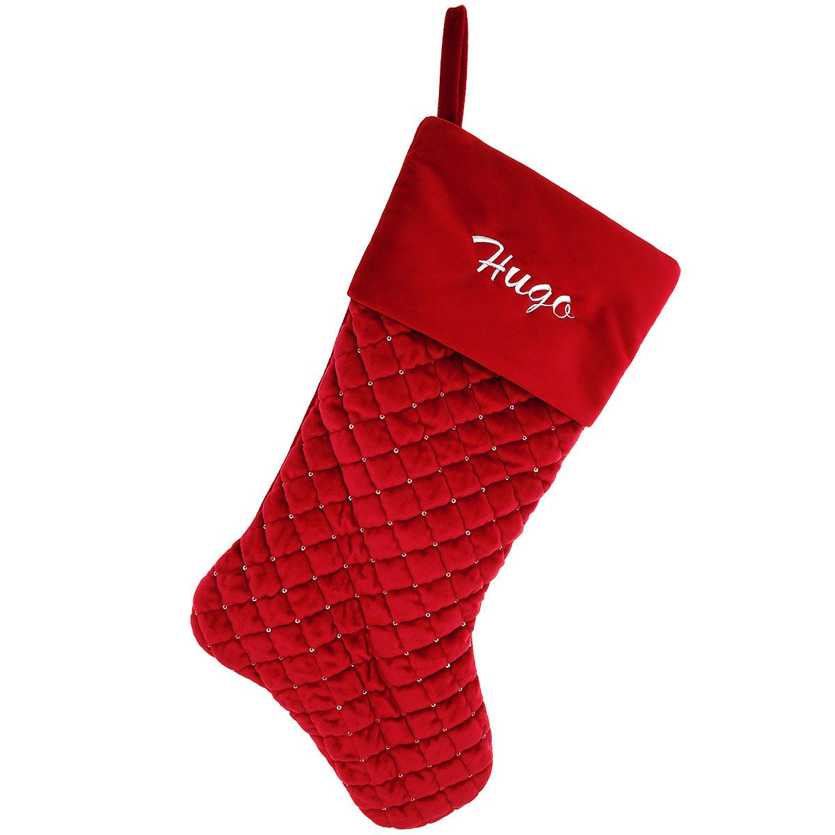 Quilted Red Flannel Stocking