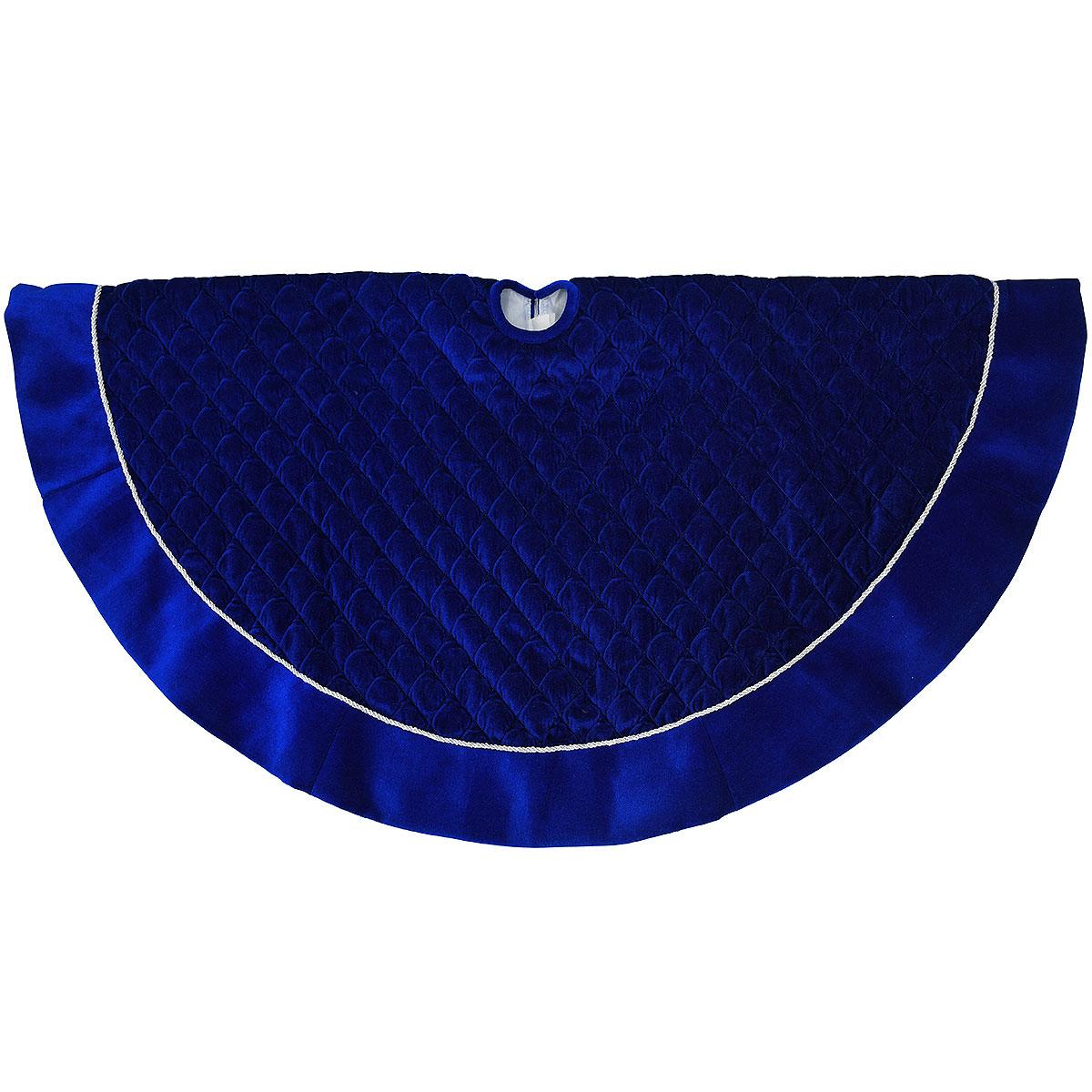 48 Inch Blue Velvet Tree Skirt