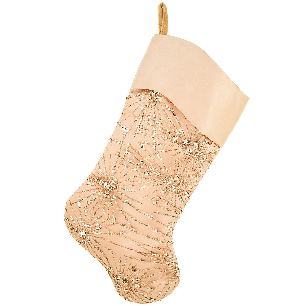 20.5 Inch Rose Gold Stocking